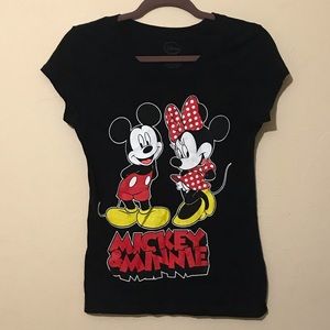 2 for $10 Disney Mickey and Minnie Tee Size M